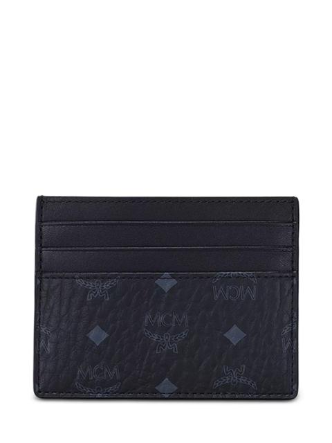 MCM Visetos Money Clip Card Case