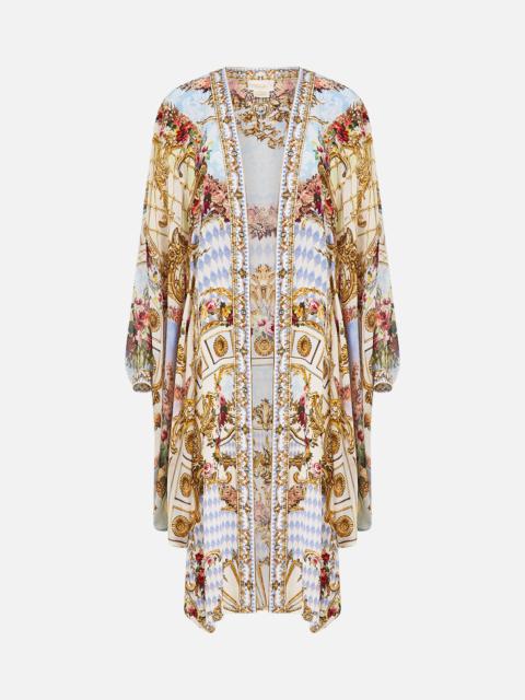 CAMILLA DRAMATIC SLEEVE COCOON LAYER