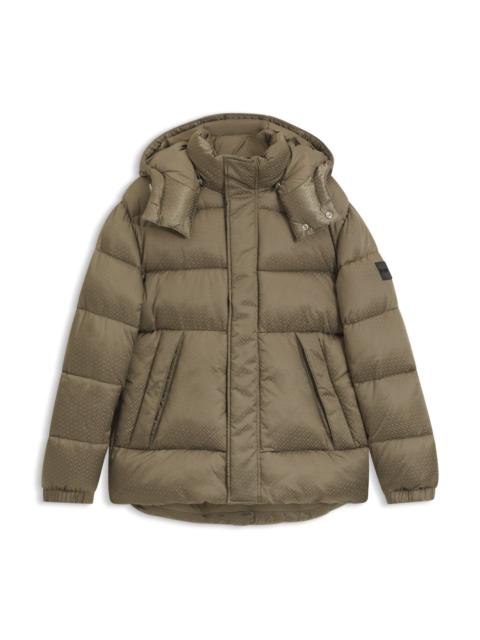 BOSS WATER-REPELLENT JACKET WITH MONOGRAM JACQUARD