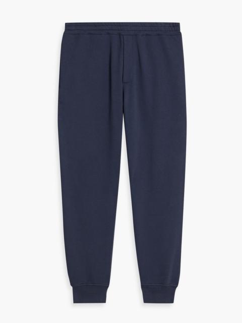 Alexander McQueen Printed French cotton-terry sweatpants