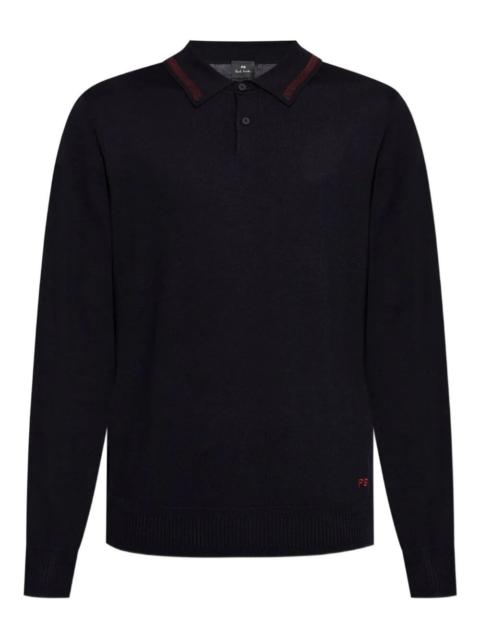 Paul Smith Mens Sweater Ls Polo