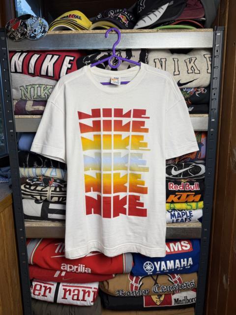 Nike NIKE vintage tee t-shirt size M big swoosh