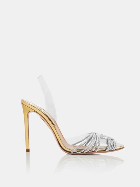 AQUAZZURA Gatsby Plexi Sling 105