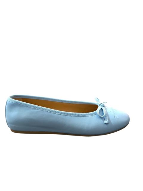 FERRAGAMO Ferragamo Newballet Bow Leather Ballet Flats