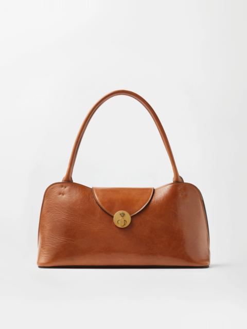 VERSACE Vivian Leather East/West Shoulder Bag