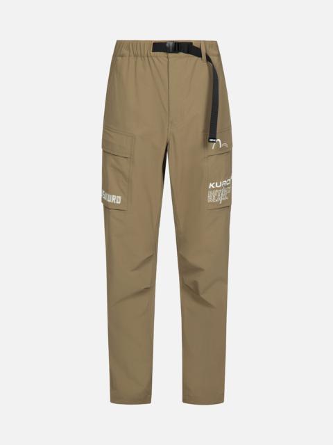 EVISU Logo Embroidery Regular Fit Cargo Pants