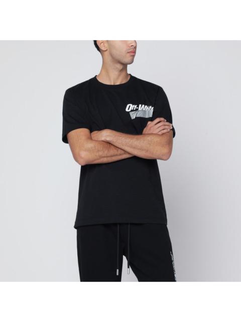 Off-White Off-White Black Cupid Tape Slim T-Shirt Men
