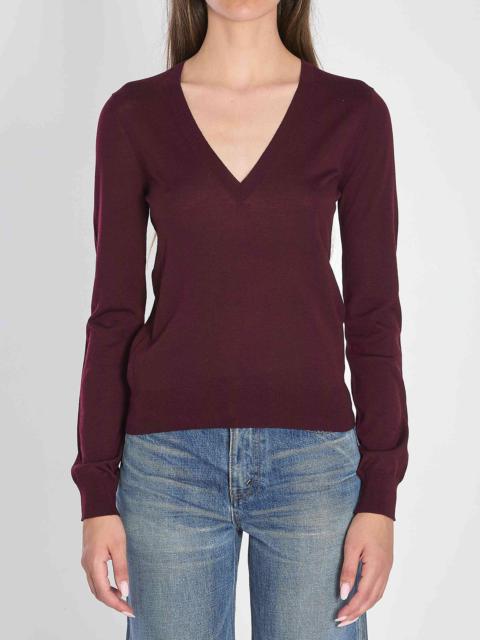 Saint Laurent Women V-Neckline Pullover