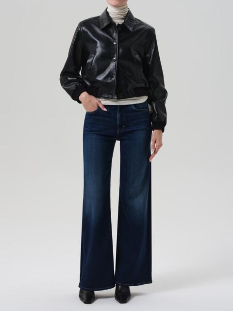 Citizens of Humanity Lola Bomber Recycled Leather Jacket
In Black