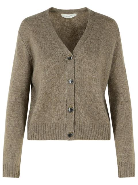 Lisa Yang 'Marionette' Brown Silk Blend Cardigan Women