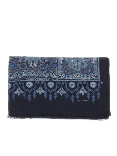Etro PAISLEY MODAL AND COTTON SCARF