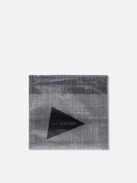and Wander Dyneema Wallet Charcoal