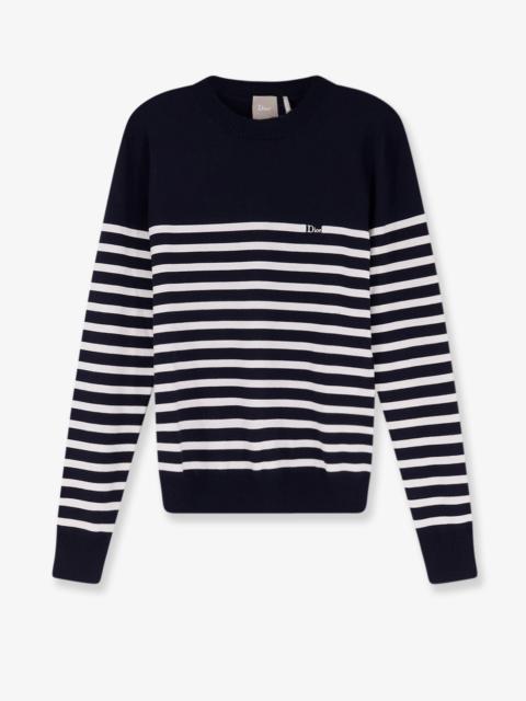 Dior Dior Wool Sweater With Striped Pattern