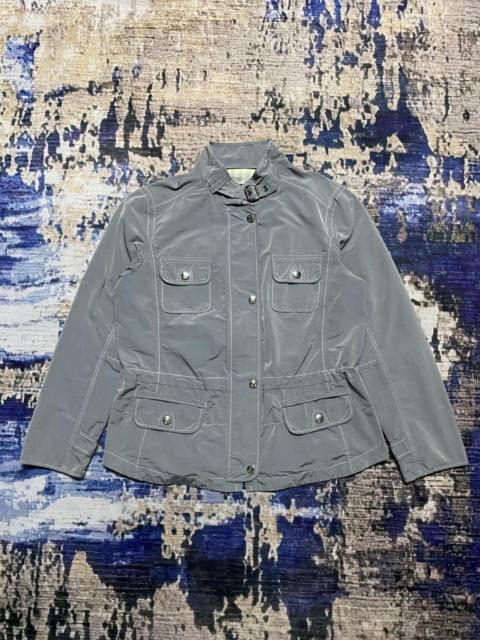 BOGNER Vintage Bogner Polyester Light Zipper Jacket Grey