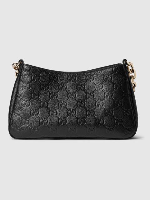 GG Emblem small shoulder bag