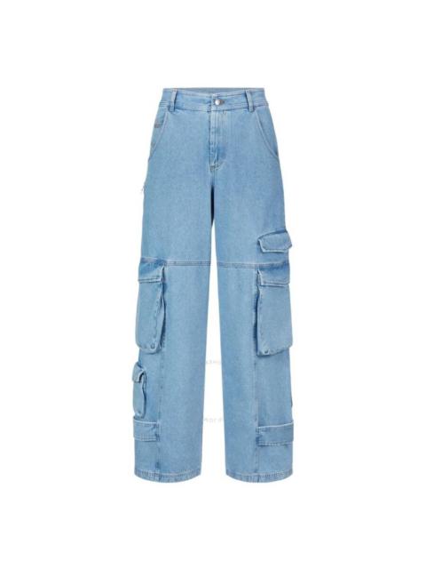 GCDS Cotton Denim Ultracargo Pants