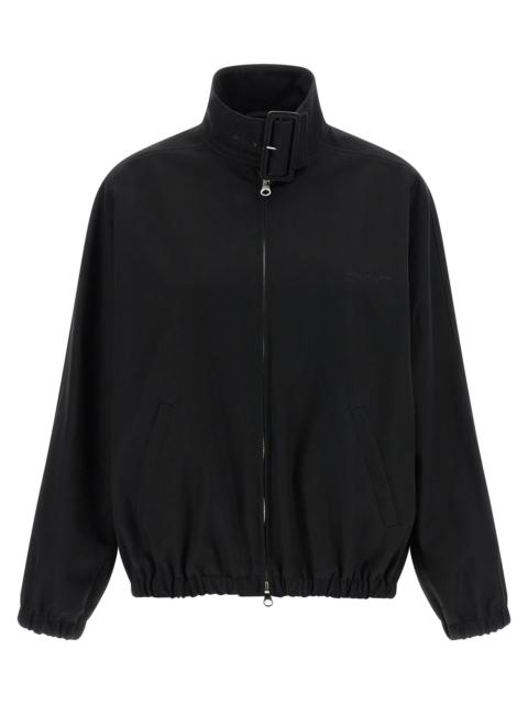 courrèges Courreges Women 'Buckle Zipped Bomber' Jacket