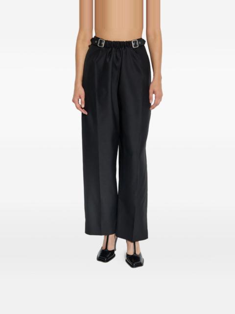 Loewe Wool and silk belted trousers