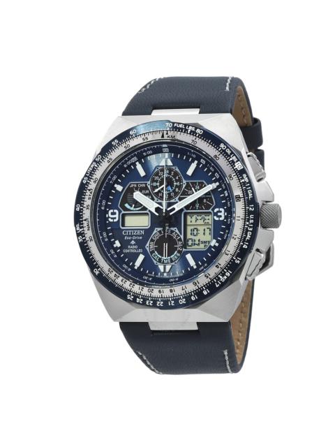 Other Designers Citizen Promaster Skyhawk A-T Chronograph Blue Dial Men's Watch JY8148-08L
