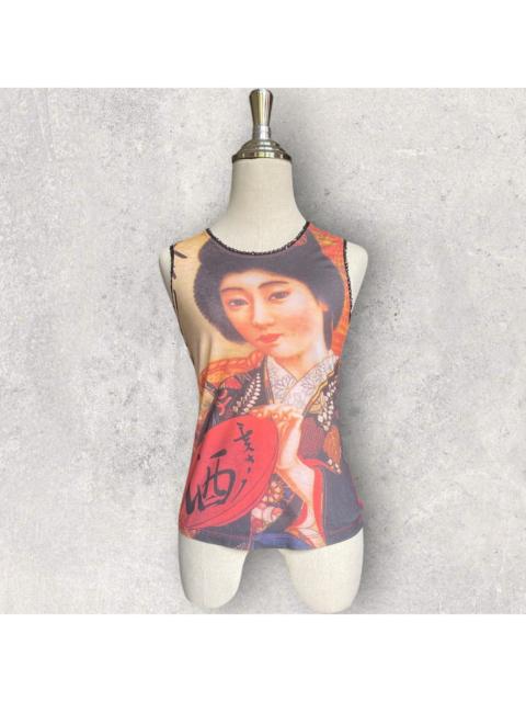 Moschino Vintage Moschino Geisha Tank top