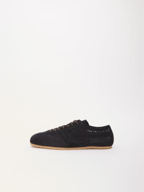 Dries Van Noten Mesh Trainer — Black