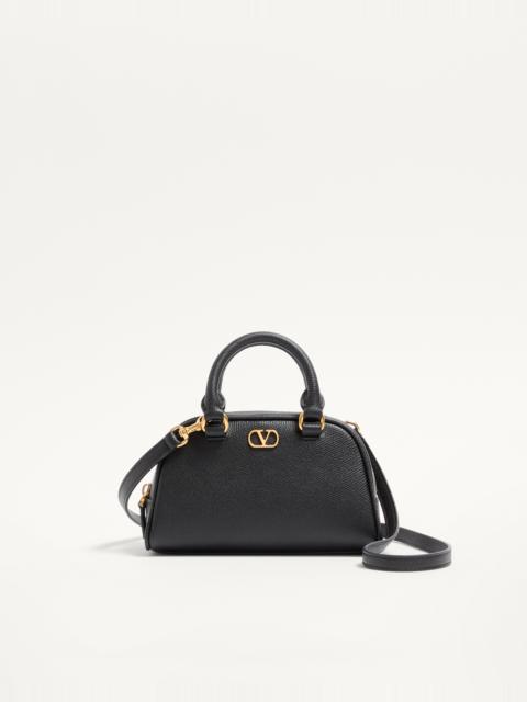 Valentino VLOGO SIGNATURE MINI BOWLING BAG IN GRAINY CALFSKIN