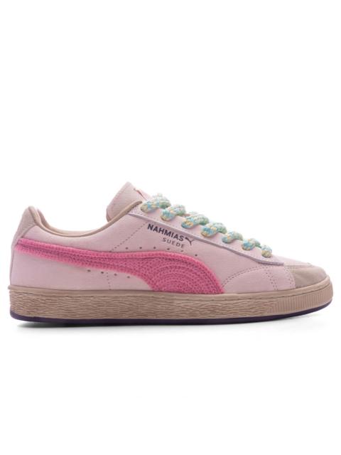 PUMA PUMA X NAHMIAS SUEDE CROCHET - JASMINE FLOWER/PINK PIXEL/CANVAS