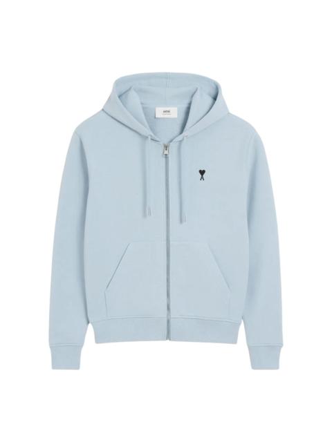 AMI Paris Black Ami De Coeur Hoodie