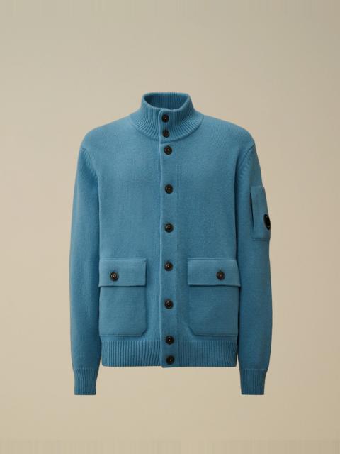 C.P. Company Lambswool GRS Buttoned Sweater
