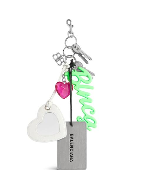 BALENCIAGA Women's Aki Keychain in Multicolored