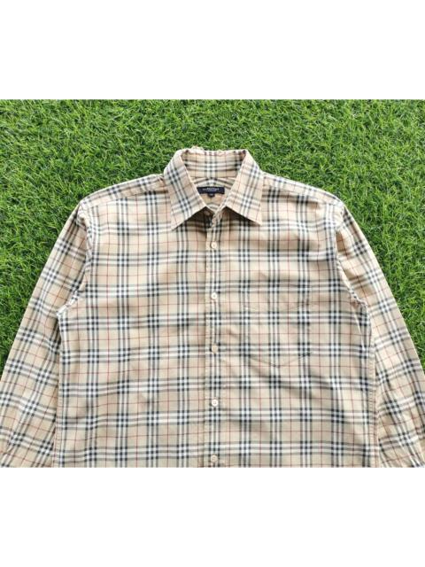 Burberry Burberry Check Long Sleeve Shirts