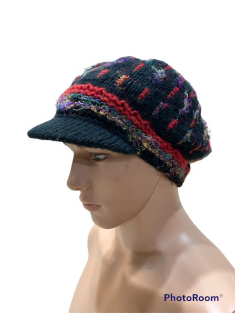 Other Designers Other - VINTAGE GAJUMARU WOOVEN KNITTED WOOL HAT