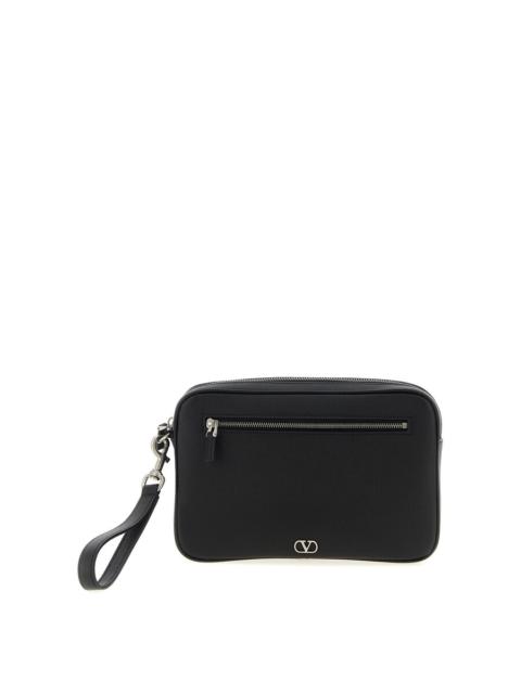 Valentino Valentino Garavani Vlogo Signature Clutch Bag