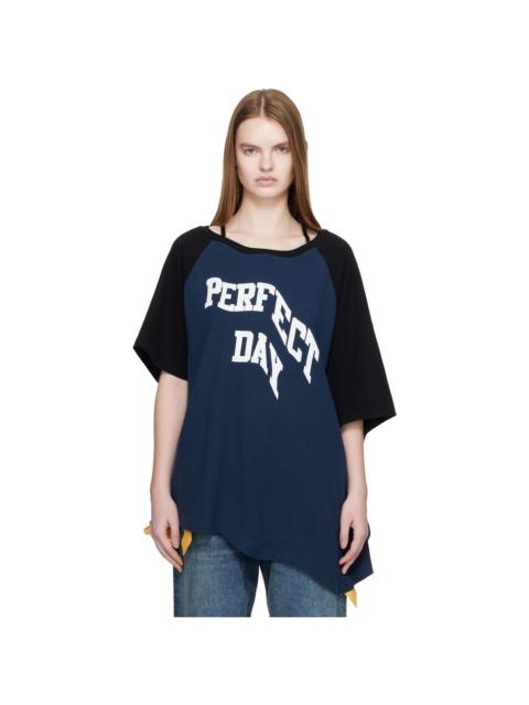 UNDERCOVER Navy UC1E8805-2 'Perfect Day' T-shirt