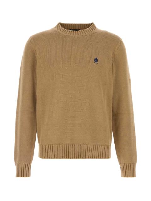 Prada Prada Men Camel Cotton Sweater