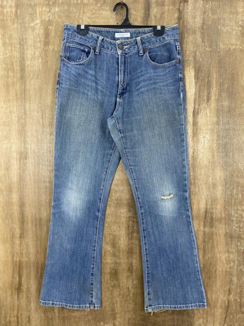 Other Designers Distressed Denim - Theoria Blue Distressed Denim Pants #1078