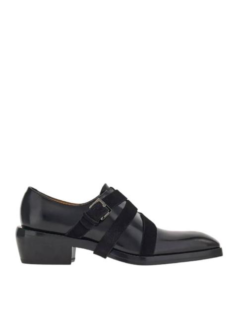 FERRAGAMO Ferragamo Forest Side Buckle Leather Shoes