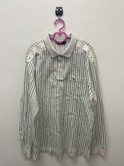 Other Designers Vintage PIERRE BALMAIN Striped Single Pocket Transparent Arm