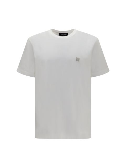 DSQUARED2 Dsquared2 Men Metal D2 Upside Down Regular Fit Tee