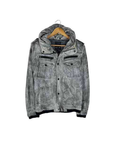 Other Designers If Six Was Nine - ☀️IN THE ATTIC HOODIE DENIM ZIPPER JACKET