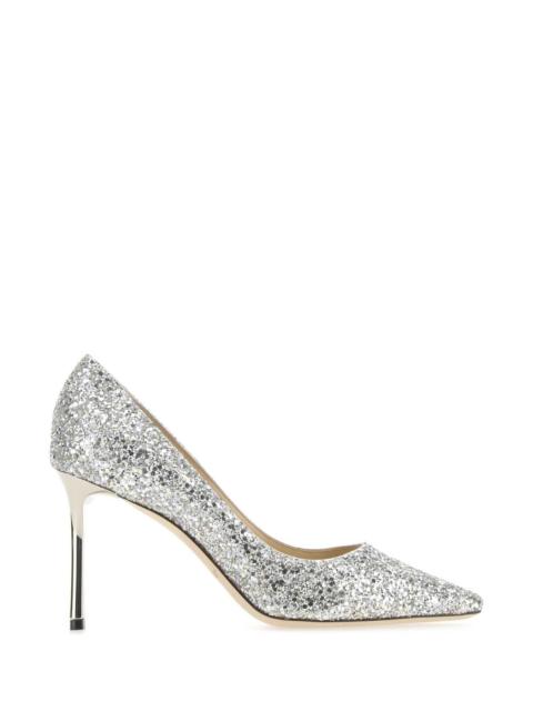 JIMMY CHOO Jimmy Choo Women Embellished Leather Roma 85 Pumps