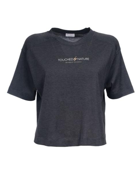 Brunello Cucinelli Brunello Cucinelli Wodark Grey Cotton Shirt