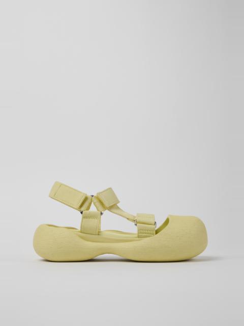 CAMPERLAB Yellow Recycled PET Sandals