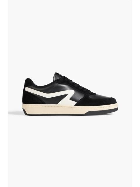 rag & bone Retro Court leather and suede sneakers