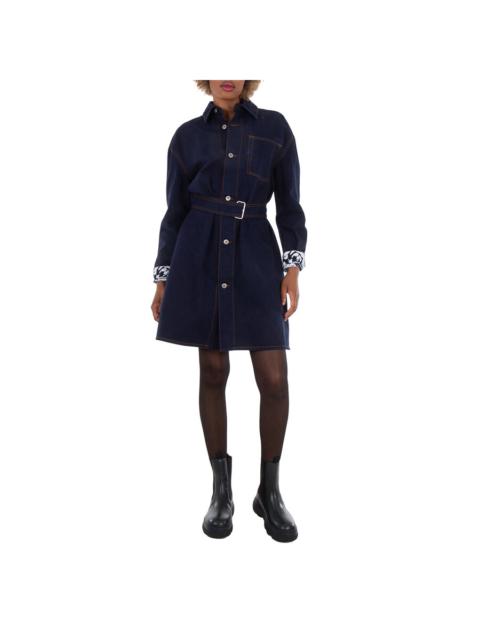 Burberry Burberry Japanese Belted Denim Shirtdress