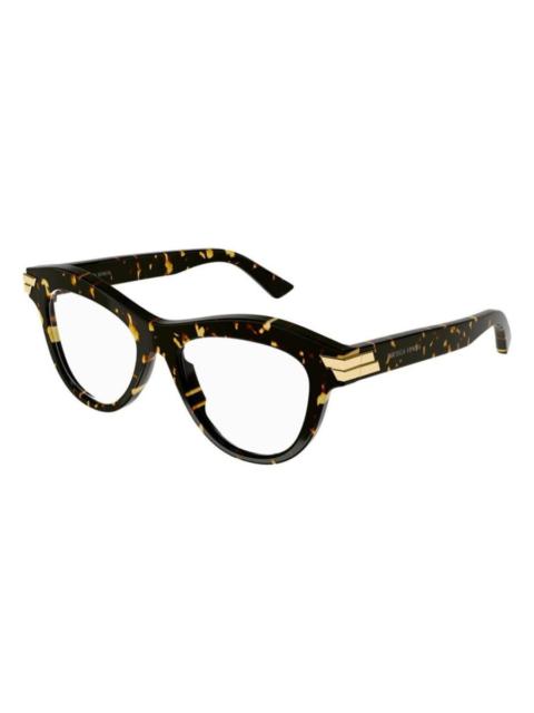 Bottega Veneta Bottega Veneta Ladies Brown Cat Eye Eyeglass Frames BV1105O 002