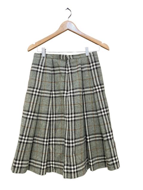 Burberry Prorsum - Vintage Burberry Wool Novacheck Skirt