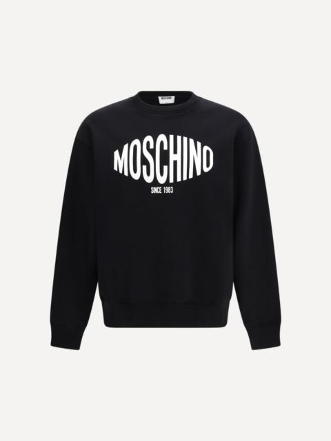 Moschino Printed organic cotton Sweatshirt