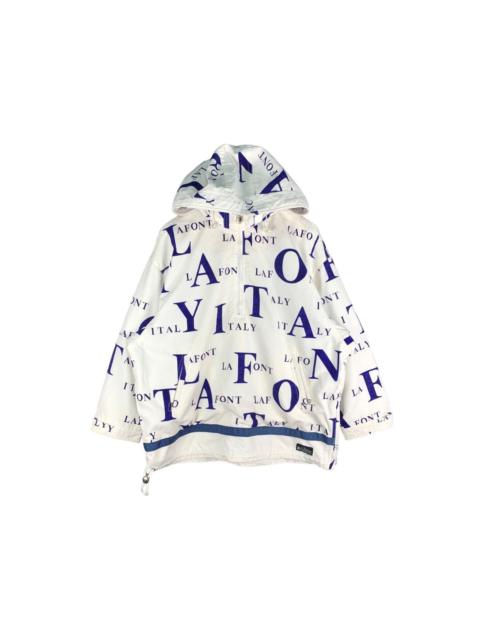 Other Designers Designer - Vintage Lafont Italy Jacket Fullprint Hoodies Jacket