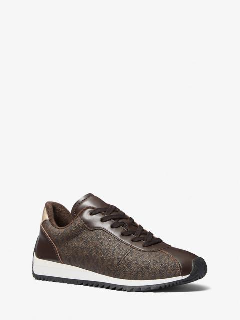MICHAEL KORS Rhodes Signature Logo Trainer